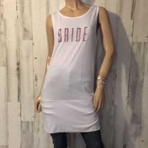 #N44 Lg Large Bridal Tank Bride